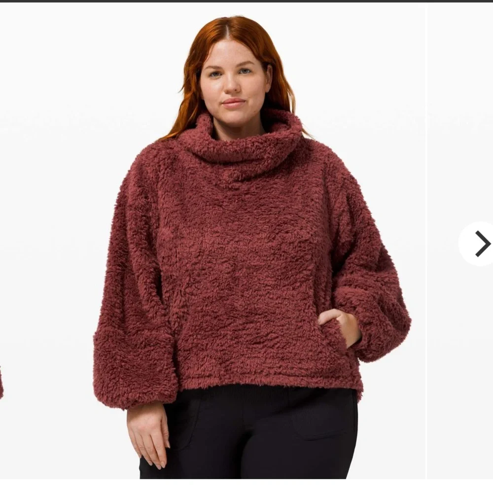 Lululemon XS/S Warm Restore Sherpa Pullover